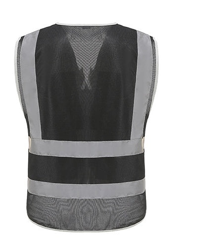 GILET REFLECHISSANT NOIR