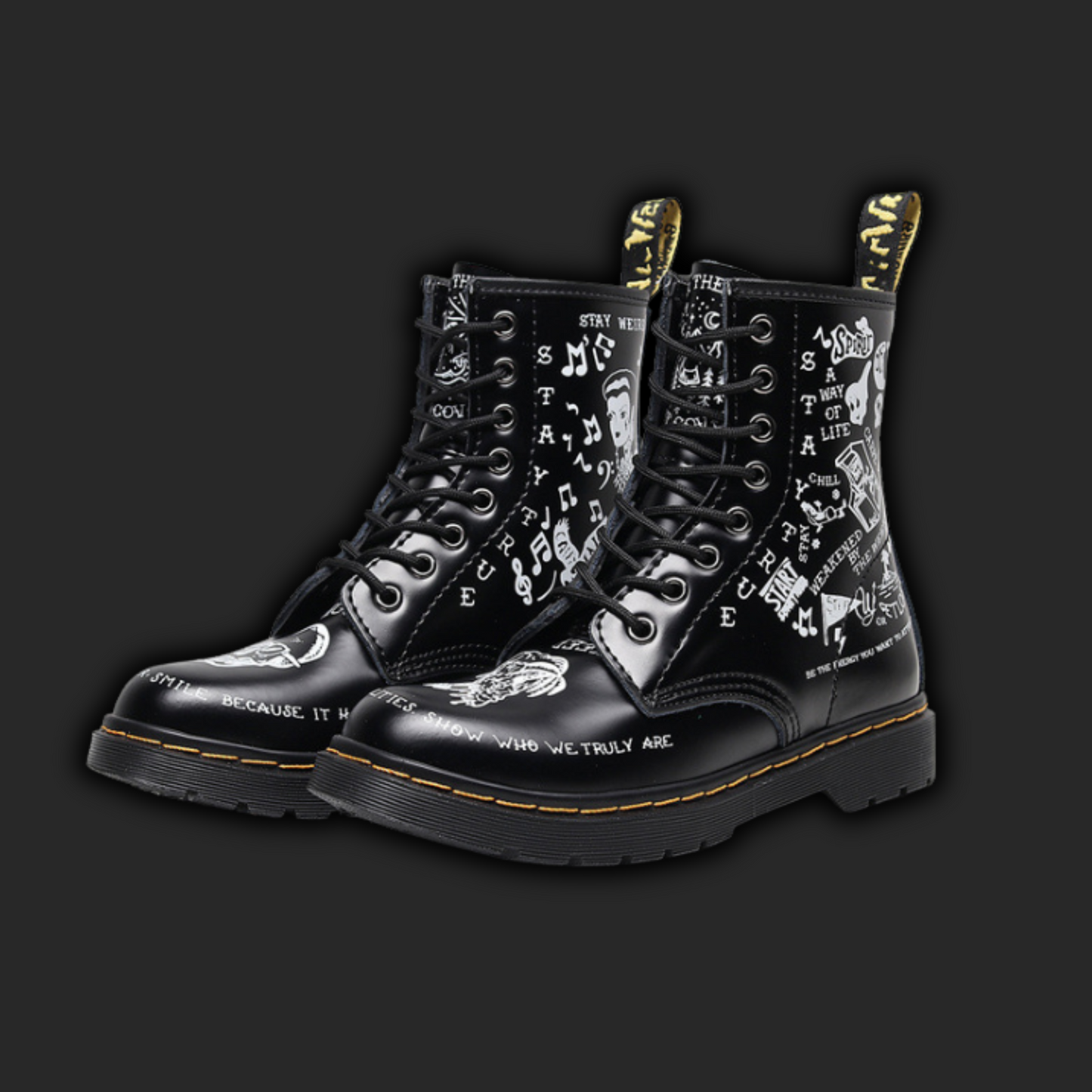 BOOTS DE RAVE SKULL
