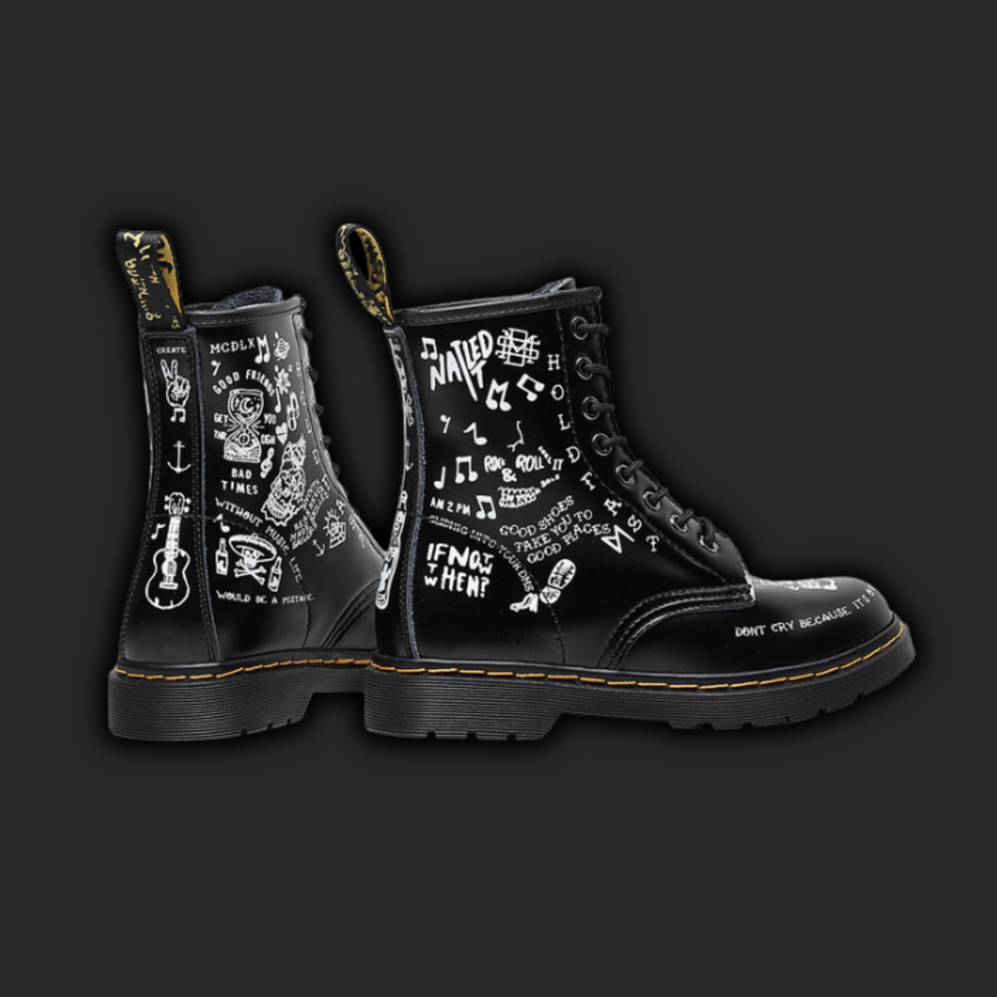 BOOTS DE RAVE SKULL