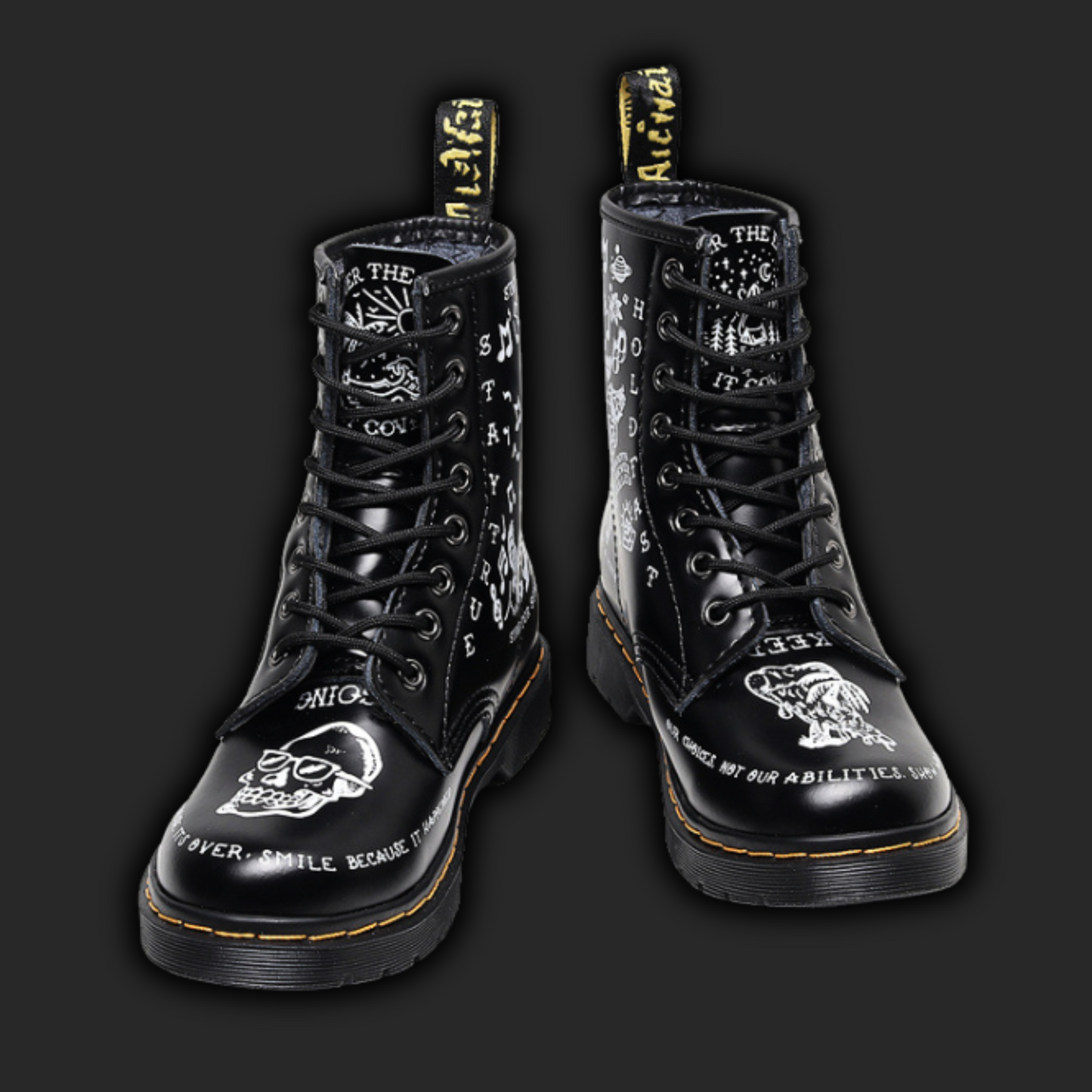 BOOTS DE RAVE SKULL