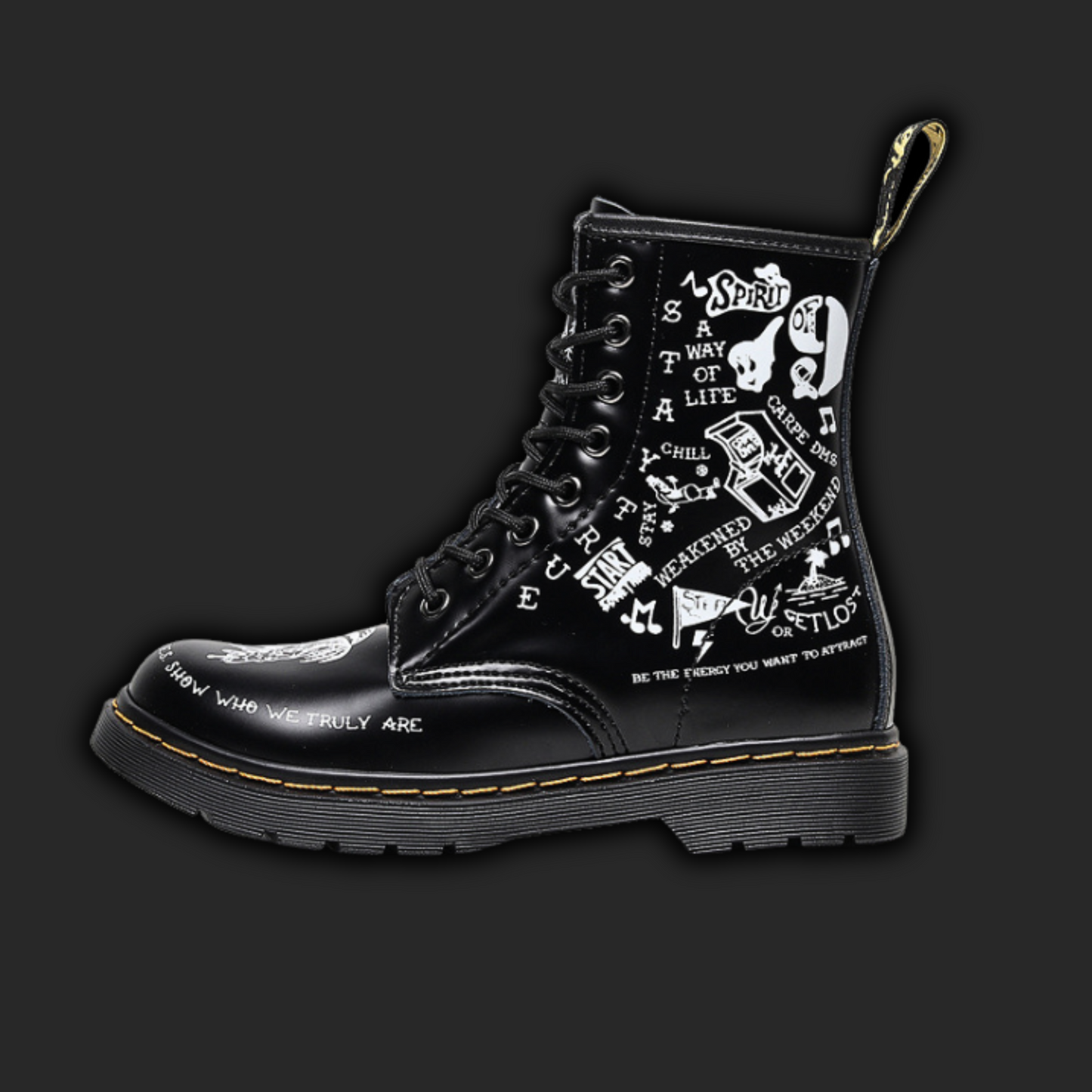 BOOTS DE RAVE SKULL