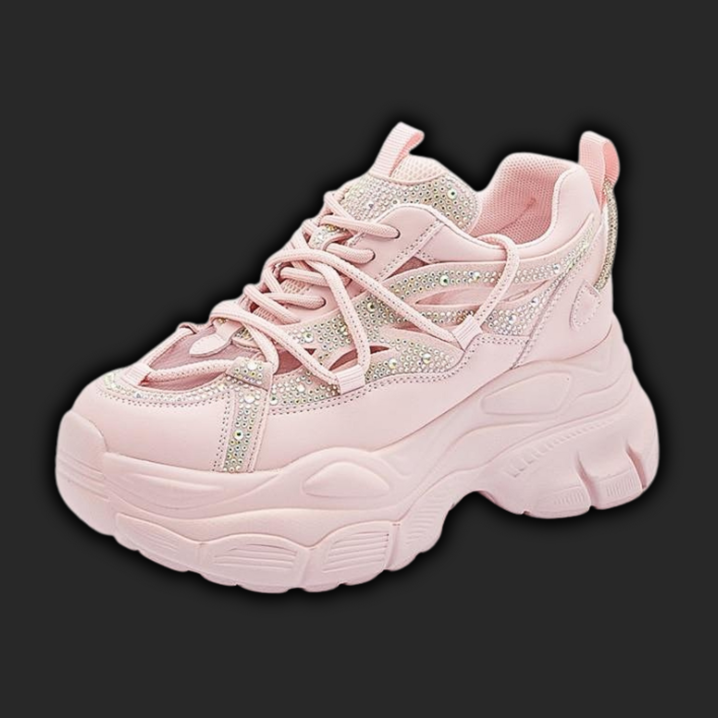 SNEAKERS DE RAVE STRASS