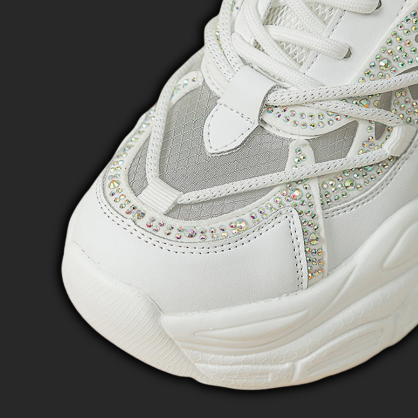 SNEAKERS DE RAVE STRASS