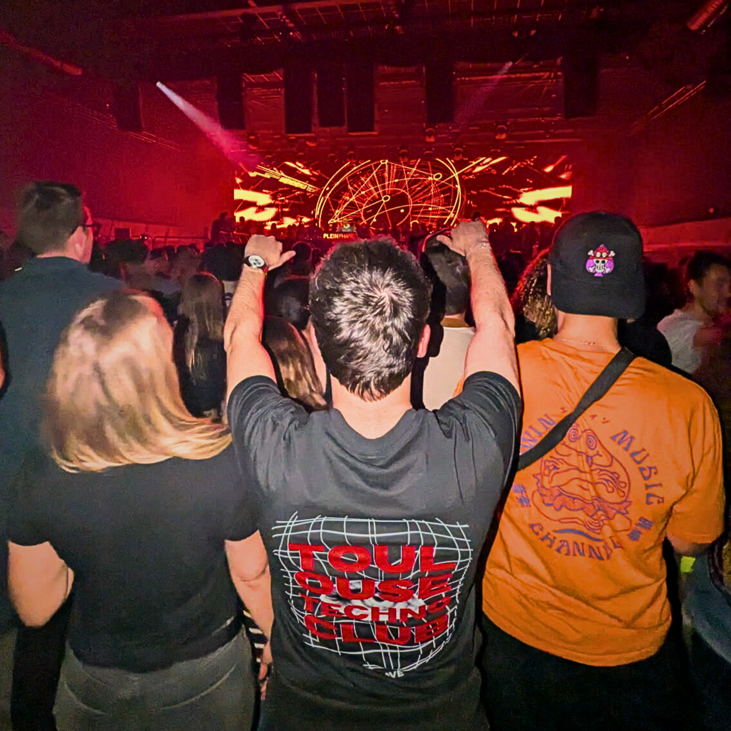 T-SHIRT TOULOUSE TECHNO CLUB