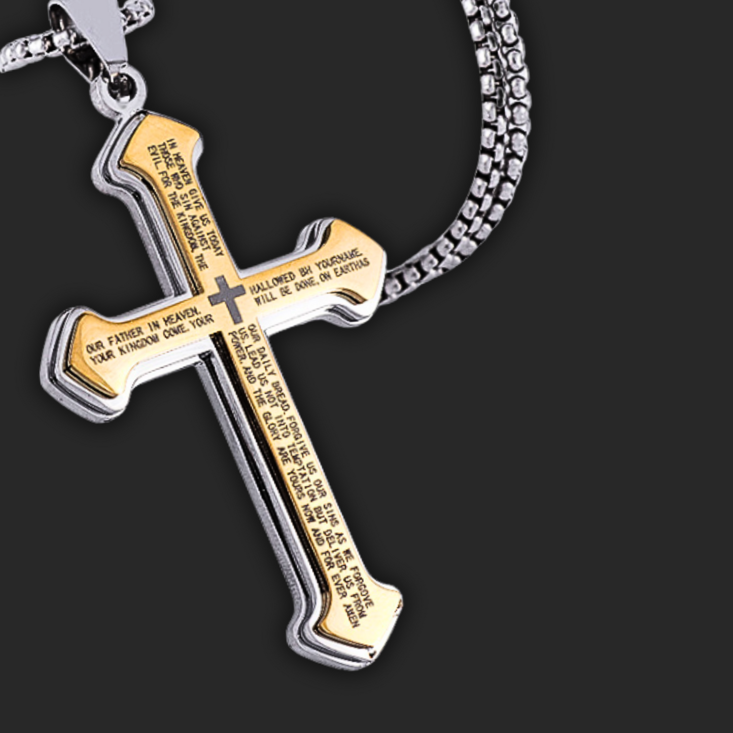 PENDENTIF RAVE CROSS