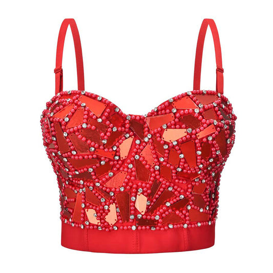 CORSET RAVER STRASS