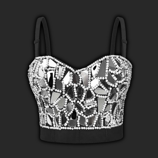 CORSET RAVER STRASS