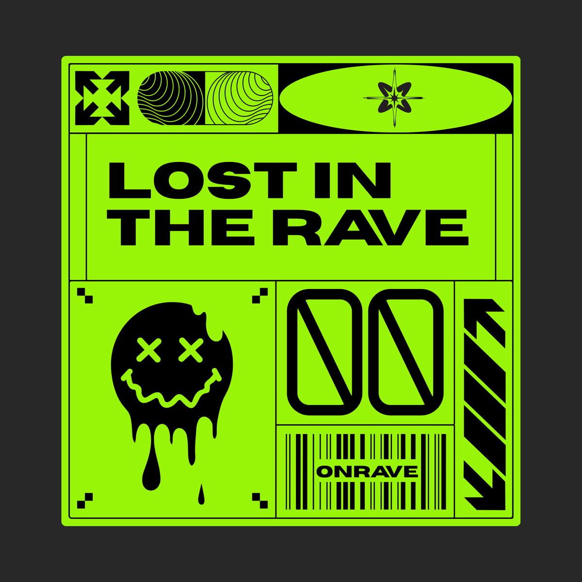 T-SHIRT LOST IN THE RAVE