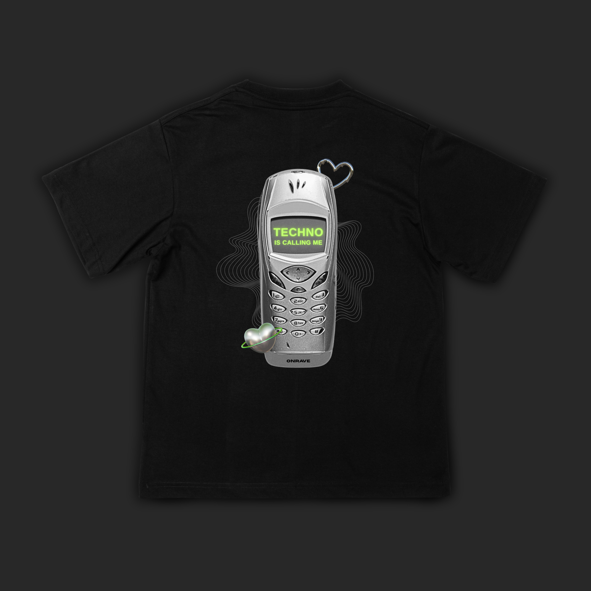 T-SHIRT TECHNO IS CALLING ME