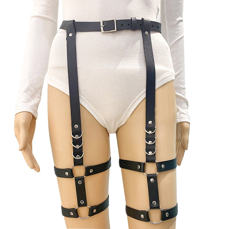 HARNAIS CUISSES CUIR