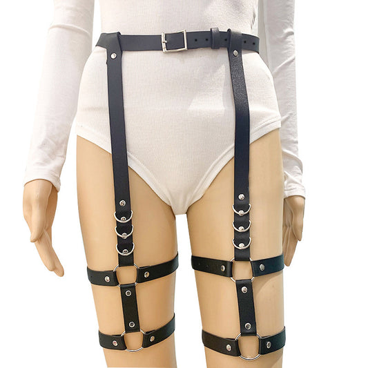 HARNAIS CUISSES CUIR