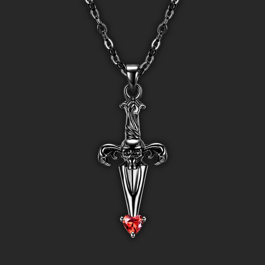PENDENTIF RAVE SKULL CROSS