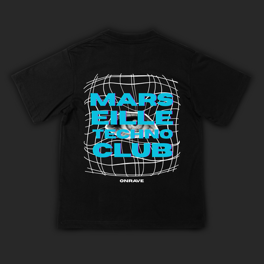 T-SHIRT MARSEILLE TECHNO CLUB